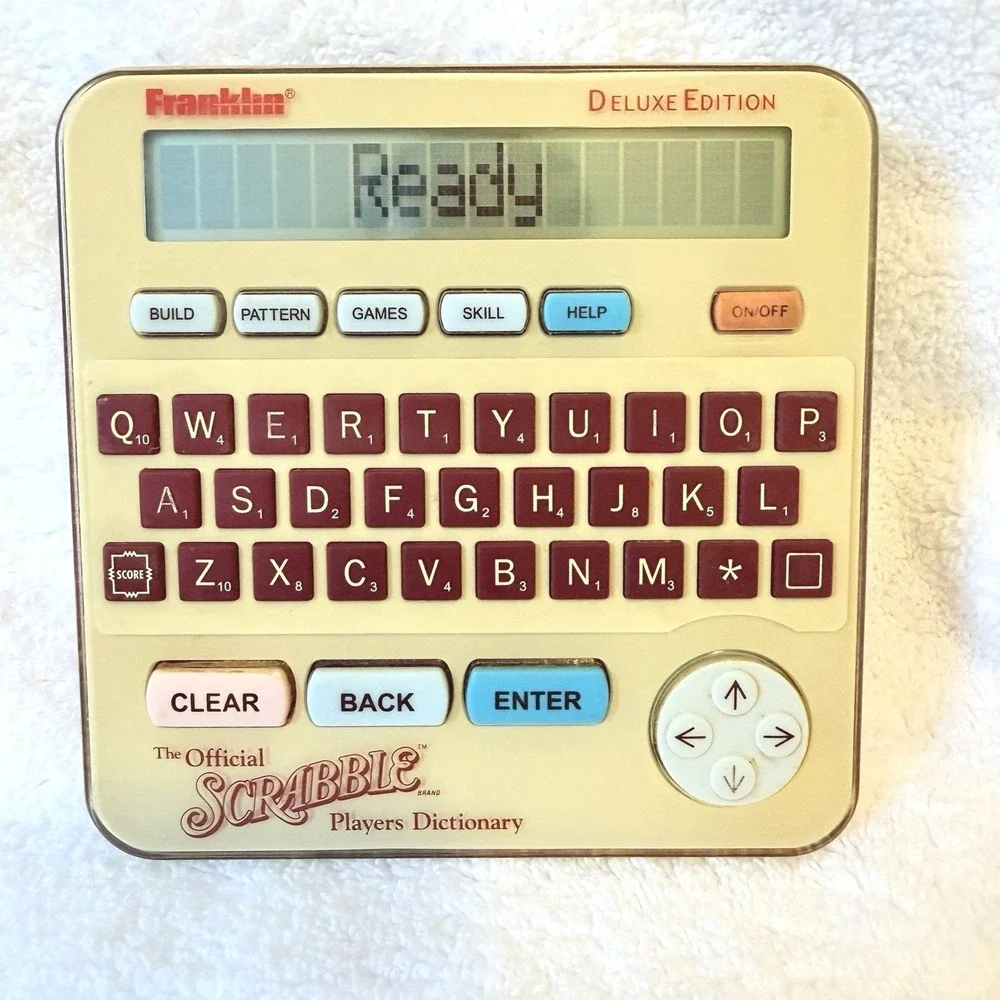 VTG Franklin Deluxe Edition The Official Scrabble Players Dictionary Electronic